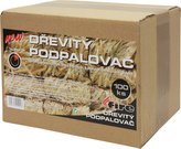 Podpalovač z dřevité vlny 36 mm - 100 ks