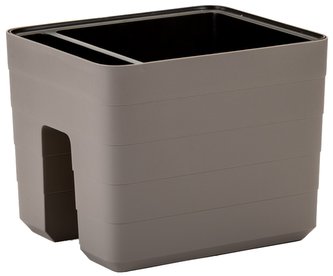 Truhlík samozavlažovací Berberis na zábradlí - taupe 30 cm Truhlík samozavlažovací Berberis na zábradlí - taupe 30 cm