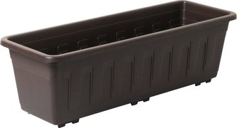 Truhlík Garden - hnědý  40 cm