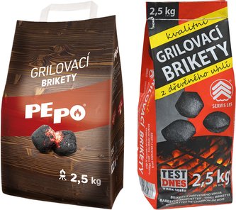 Brikety - 2,5 kg