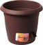 Květináč samozavlažovací Siesta - čokoládový 25 cm