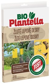 Desky Bio Plantella žluté - univerzální 5 ks