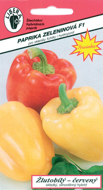 Paprika F1 - Žluťásek F1 15-20 semen Paprika F1 - Žluťásek F1 15-20 semen
