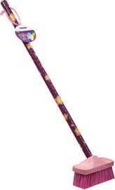 Dětské košťátko růžové 78 cm Stocker