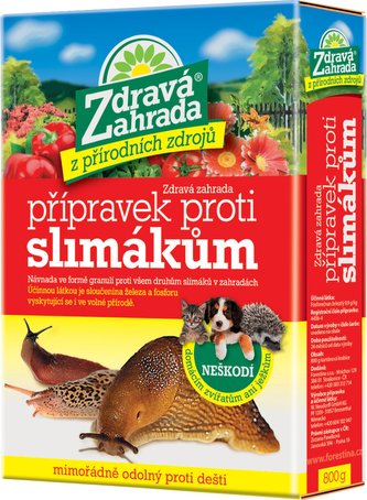 Zdravá zahrada - Přípravek proti slimákům 800 g