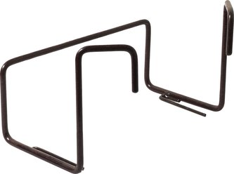 Držák na truhlík balkon - kovový obyčejný hnědý