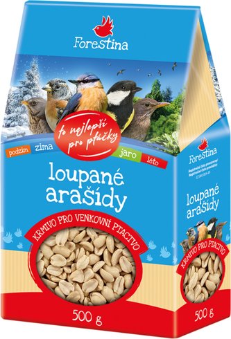 Arašídy loupané pro venkovní ptactvo 500 g