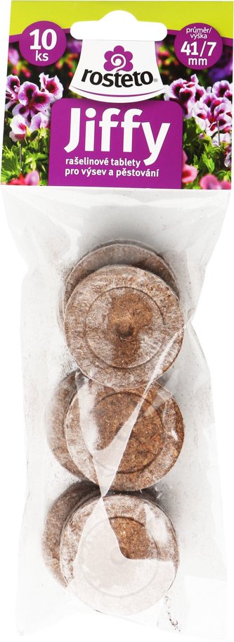 Jiffy Rosteto JP 41/7 síťka (10 ks)