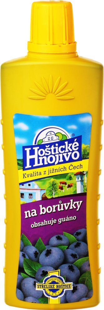 Hoštické tekuté - borůvky 500 ml s guánem Hoštické tekuté - borůvky 500 ml s guánem