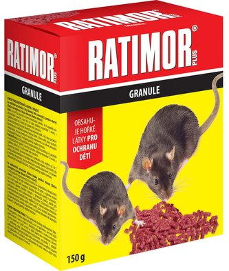 Ratimor Bromadiolon - granule 150 g krabička