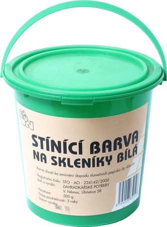 Barva stínící - bílá 500 g