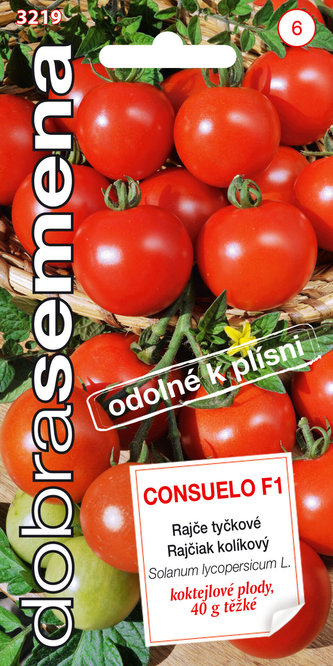 Dobrá semena Rajče tyč. koktejlové - Consuelo F1 10s