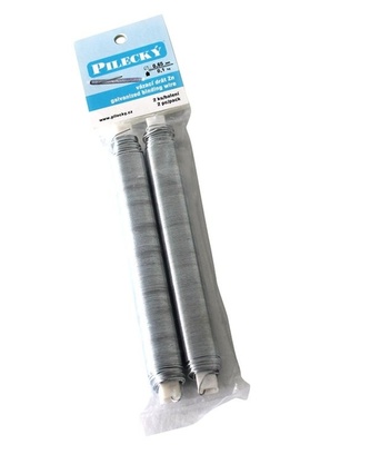 Drát vázací pozinkovaný stříbrný 0,65 mm - 2x100 g
