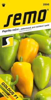 Paprika zel. sladká - Goldus F1 (SM-GE) 15s