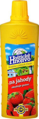 Hoštické tekuté - jahody 500 ml s guánem
