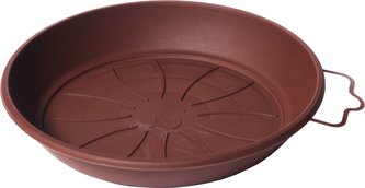 Miska Azalea - čokoládová 27 cm
