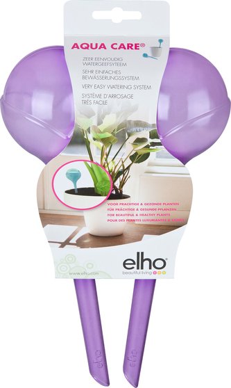 Zavlažovací baňka Aqua Care - eggplant 0,5l (2 ks)