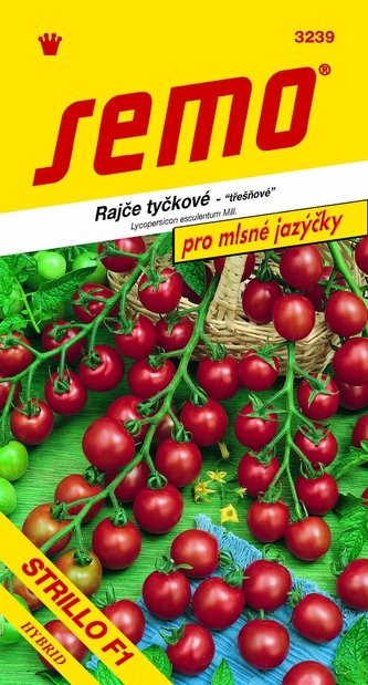Rajče tyč. třešňové - Strillo F1 12s - série JAZÝČKY