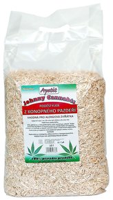Apetit - podestýlka z konopného pazdeří Johnny Cannabis 10 l