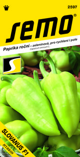 Paprika zel. sladká F1 - Slovanus F1 15s