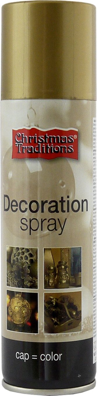 Dekorace - barva zlatá sprej 150 ml
