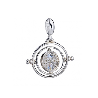 Stříbrný přívěsek Harry Potter - Obraceč času s krystaly