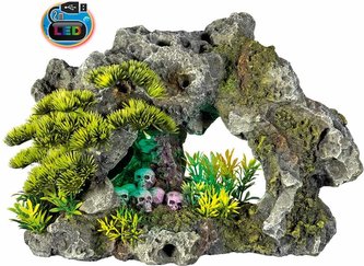 Nobby akvarijní dekorace skála s LED 30,2 x 18,5 x 20,8 cm Nobby akvarijní dekorace skála s LED 30,2 x 18,5 x 20,8 cm