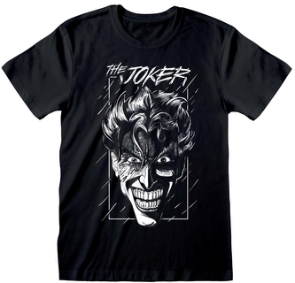 Pánské tričko DC Comics|Batman: Joker (S) černá bavlna