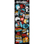 Plakát na dveře Rick And Morty: Frases (53 x 158 cm) 150g