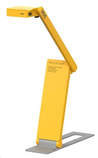 IPEVO vizualizér DO-CAM Creator's Edition - HD Přenosná 8MPx USB dokumentová kamera/webkamera/dokumentový skener (žlutý)