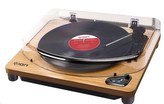 ION Air LP Wood Polo-automatický gramofon lze bezdrátově připojit pomocí Bluetooth rozhraní k libovolnému reproduktoru