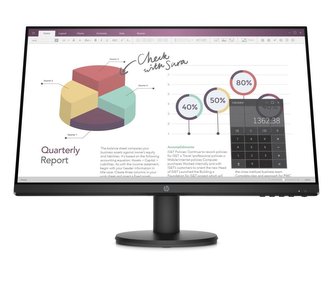 HP LCD ProDisplay P24v G4 23.8 IPS w/LED micro-edge(1920x1080,250,1000:1, 5 ms,VGA, HDMI 1.4,flicker-free, low blue l.)