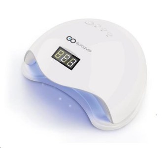 GOCLEVER lampa na nehty NAIL LED LAMP 48W, bílá