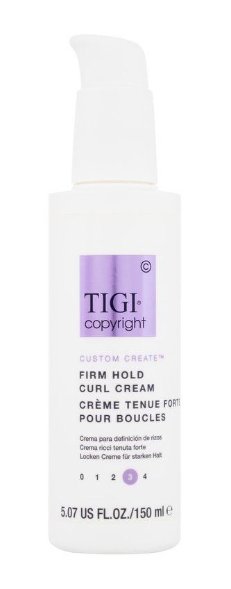 Tigi Copyright Custom Create Pro podporu vln Firm Hold Curl Cream 150 ml pro ženy