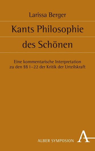 Kants Philosophie des Schönen