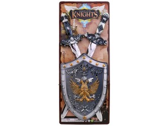 Souprava rytířská, 53 x 22 x 3 cm