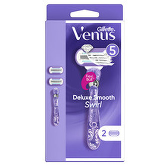 Gillette Holicí strojek Venus Deluxe Smooth Swirl + 2 hlavice woman