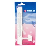 Teploměr okenní plast/sklo 24x3cm lepicí M TRAGAR