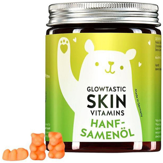 Bears With Benefits Vitamíny pro pleť s konopným olejem Glow-tastic 60 ks Bears With Benefits Vitamíny pro pleť s konopným olejem Glow-tastic 60 ks