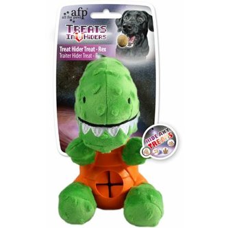 Plyšová hračka na pamlsky AFP Treat Hider Treat-Rex Plyšová hračka na pamlsky AFP Treat Hider Treat-Rex