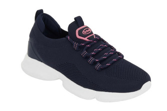 Scholl Zdravotní obuv CAMDEN Navy Blue/Fuchsia 40