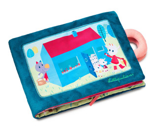 Lilliputiens - Textilní knížka - Neposlušná kůzlátka Lilliputiens - Textilní knížka - Neposlušná kůzlátka