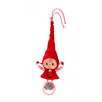 Lilliputiens - Červená Karkulka - chrastítko s rolničkou Lilliputiens - Červená Karkulka - chrastítko s rolničkou