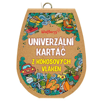 Wolfberry Kartáč z kokosových vláken velký Velký 12 x 9 cm