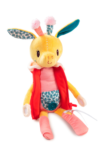 Lilliputiens - žirafa Zia - učíme se oblékat