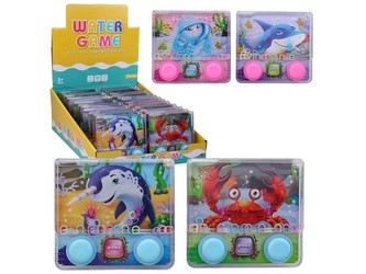 Vodní hra s motivy oceánu, 10,7 x 2 x 10 cm, 24ks v boxu