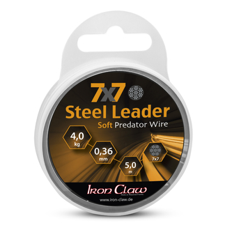 Ocelové lanko 7x7, 9 kg