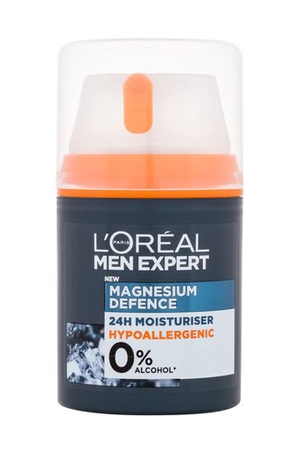 L´Oréal Paris Men Expert Denní pleťový krém Magnesium Defence 50 ml 24H pro muže