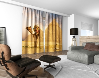 3D dekorační závěs 124V EGYPT 2x160x250 cm set 2 kusy MyBestHome 3D dekorační závěs 124V EGYPT 2x160x250 cm set 2 kusy MyBestHome