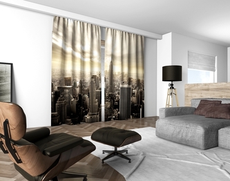 3D dekorační závěs 202V NEW YORK 2x160x250 cm set 2 kusy MyBestHome 3D dekorační závěs 202V NEW YORK 2x160x250 cm set 2 kusy MyBestHome